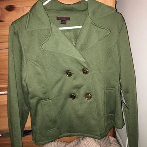 Forrest Green Button Down Jacket